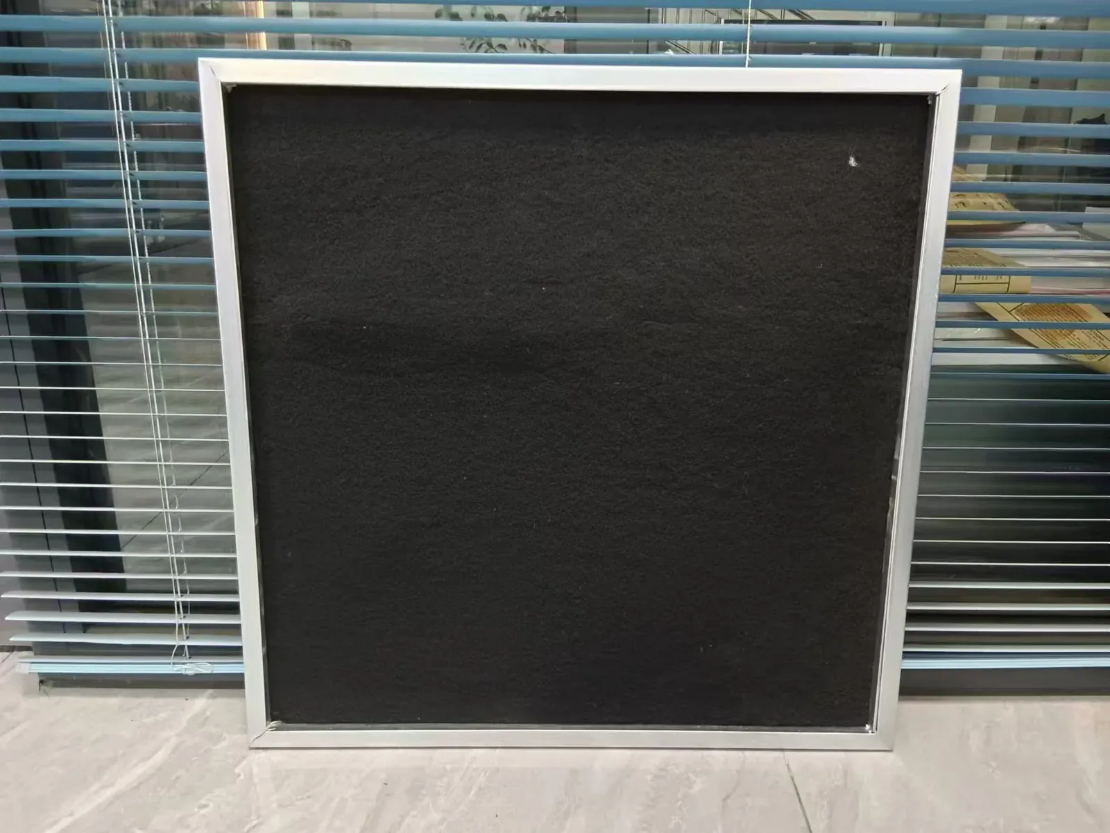 YONGFAN flat activated-carbon cloth panel filter