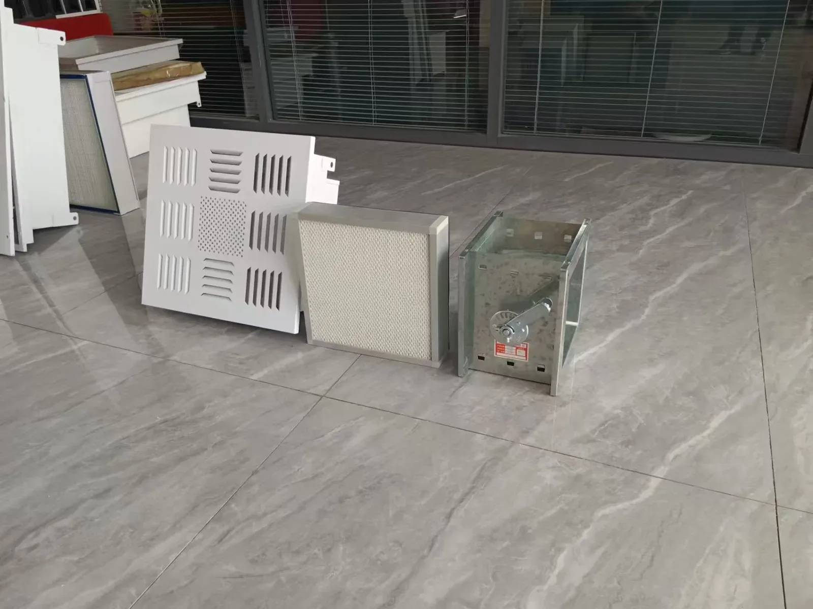 YONGFAN side-access HEPA terminal components