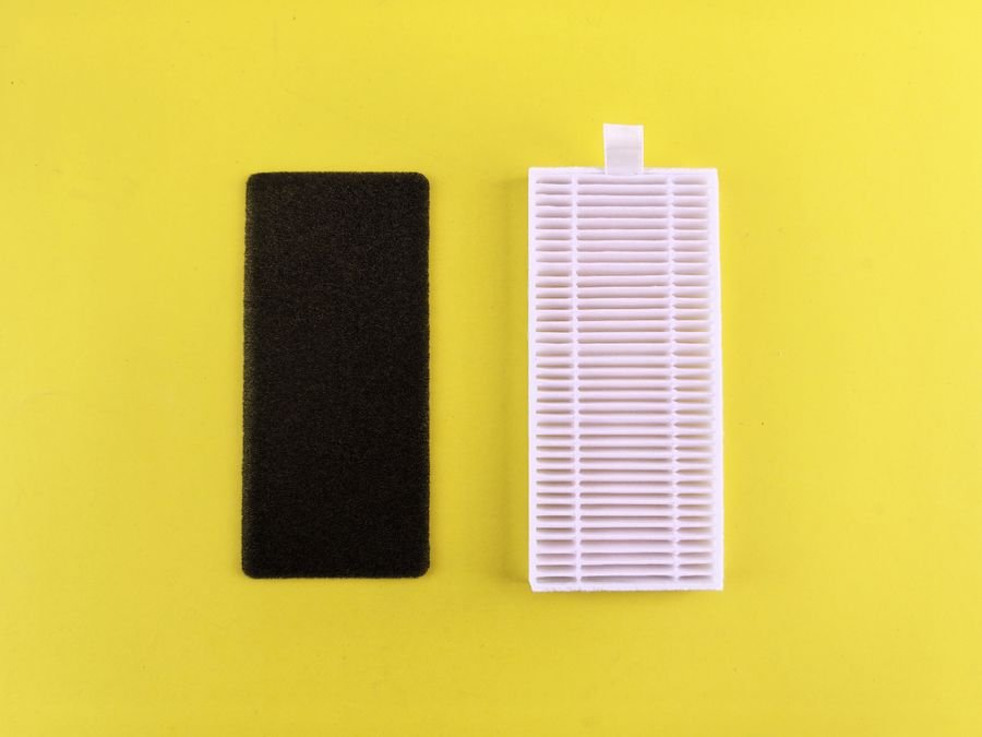 Air filter media close-up for filtration selection