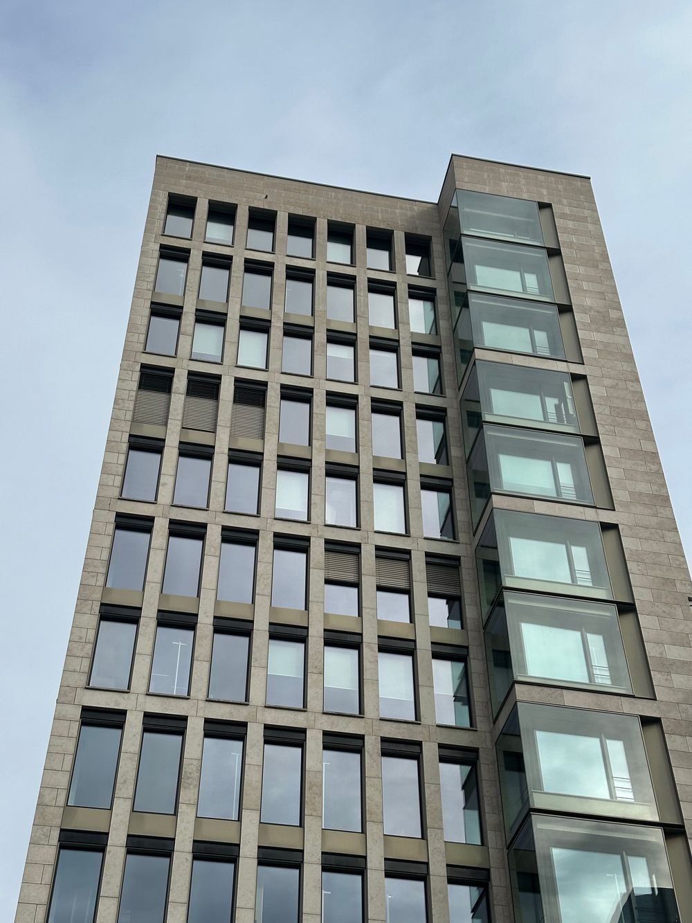 Modern commercial office building exterior